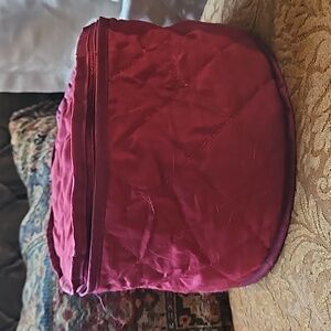 90s Bone Chintz Mikasa in my case set holly in handmade cloth storage case